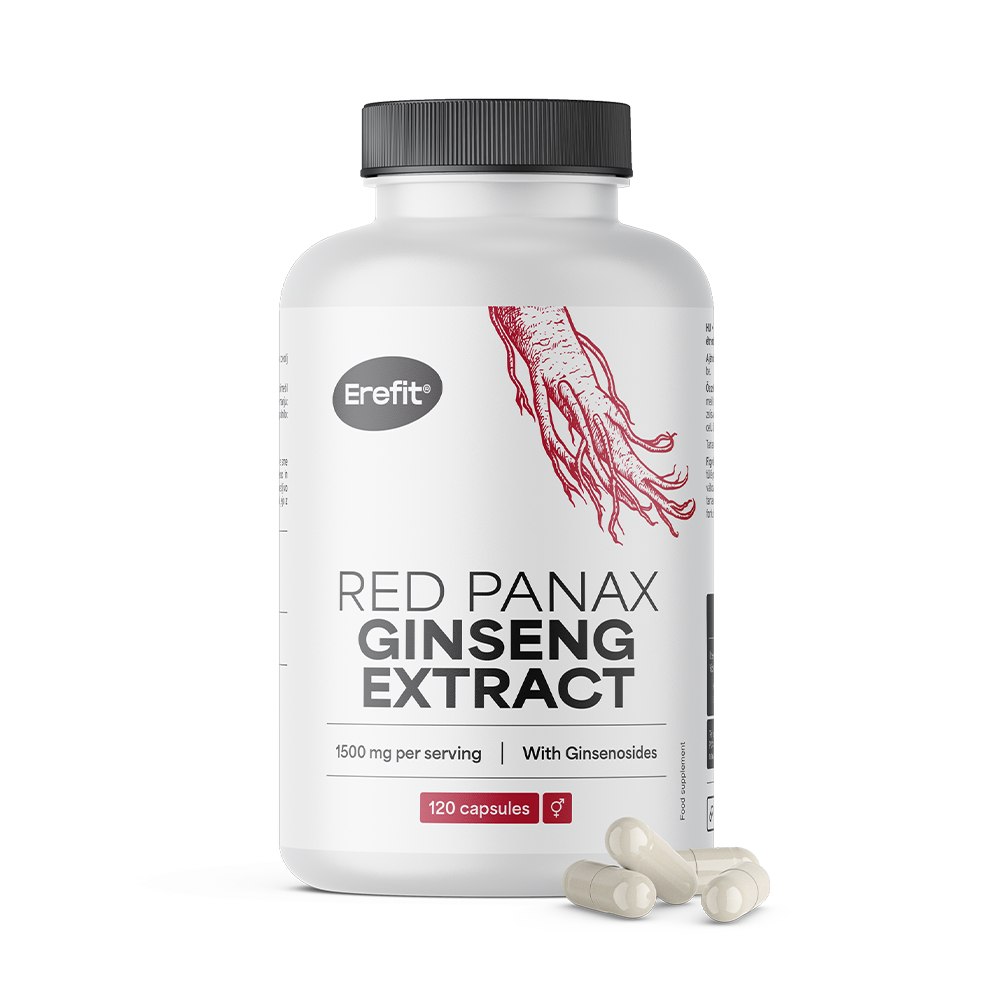 Panax Ginseng rosso.