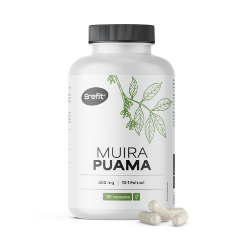 Muira Puama 5000 mg, 120 capsule