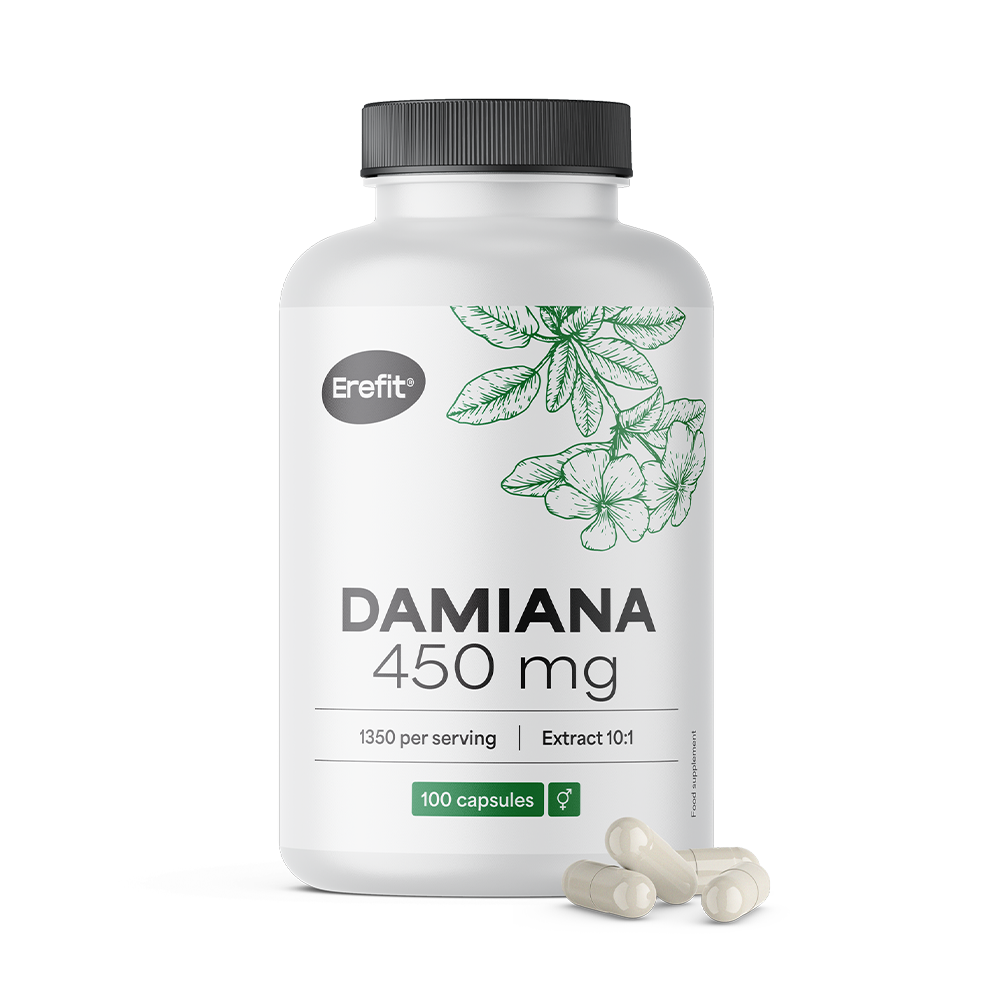 Damiana 450 mg - estratto 10:1.