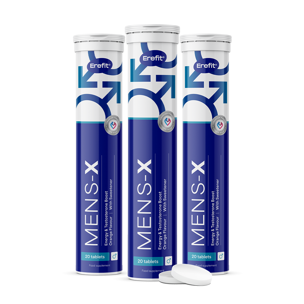 Mens-X - compresse effervescenti per uomini.